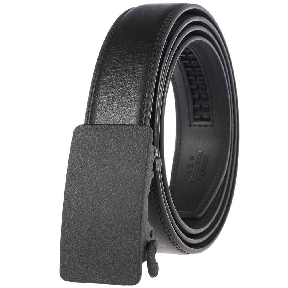 休闲男士皮带 自动扣男式皮带 腰带 男 3.0皮带 LY32-222768-1