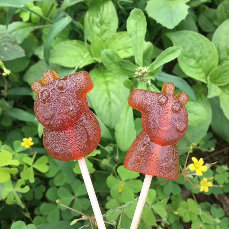 南食記小豬佩琪枇杷膏棒棒糖雲霄農家自制純手工糖果