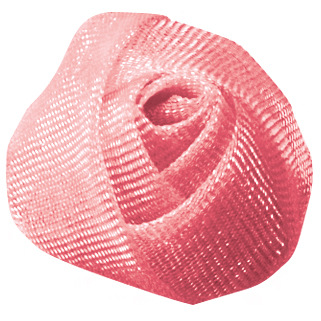 Yao Ming cinta 2cm de ancho cinta tridimensional Rose Bud accesorios para el cabello accesorios de vestir accesorios de la joyería DIY