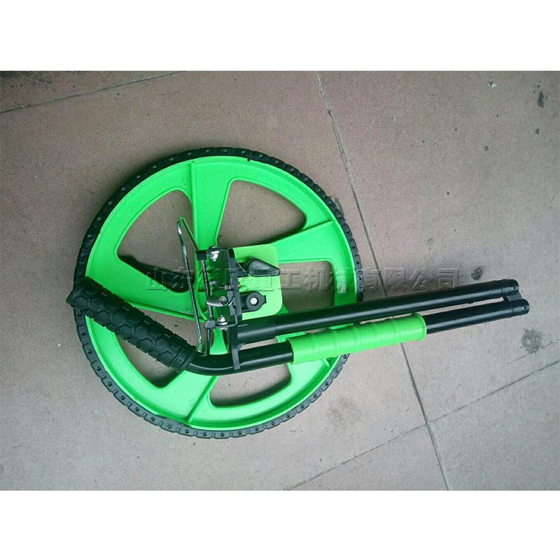 走步运动测步计数器 折叠数显测距轮 高速公路事故计米轮现货