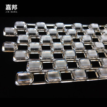 5050连体透镜条纹10*120度48珠适用于洗墙灯线条灯6合1PC料高透光