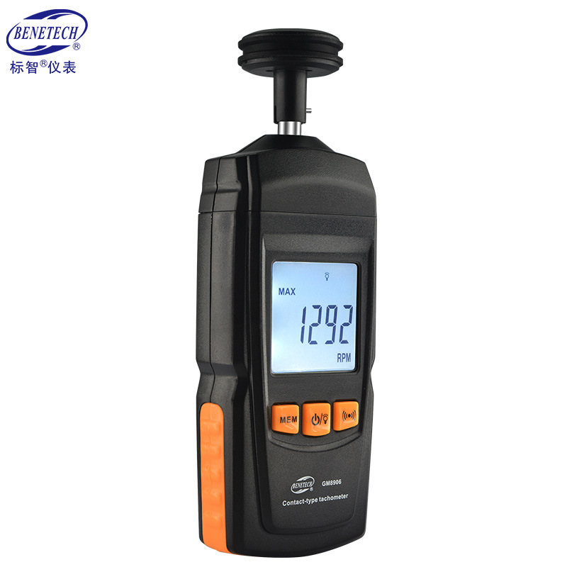  接触式数字转速表 线速仪 电机转速测量仪 转速标转速计测试