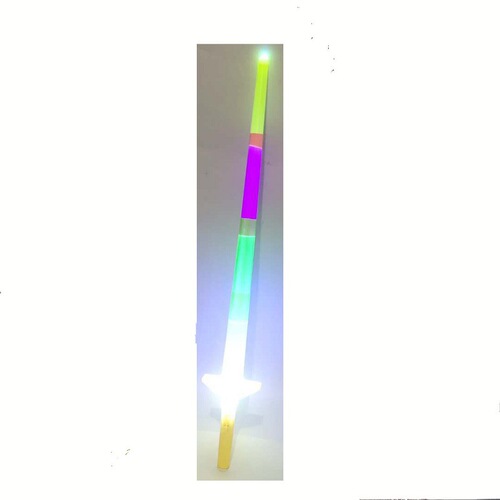 Large luminous retractable four-section stick night market street stalls hot-selling luminous toys wholesale at the Senior Festival Glow Stick Concert