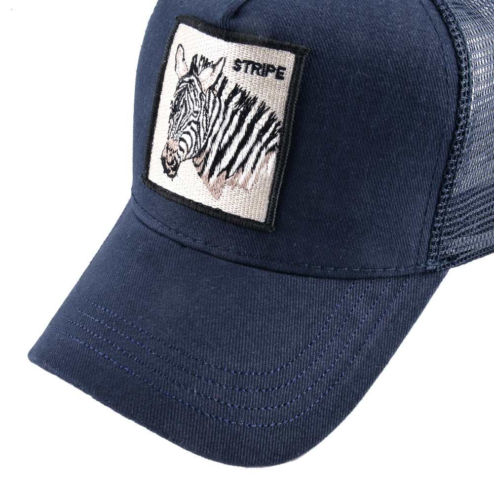 Embroidered Baseball Cap For Men Mesh Patch Trucker Hat Sun Hat_voghion.com