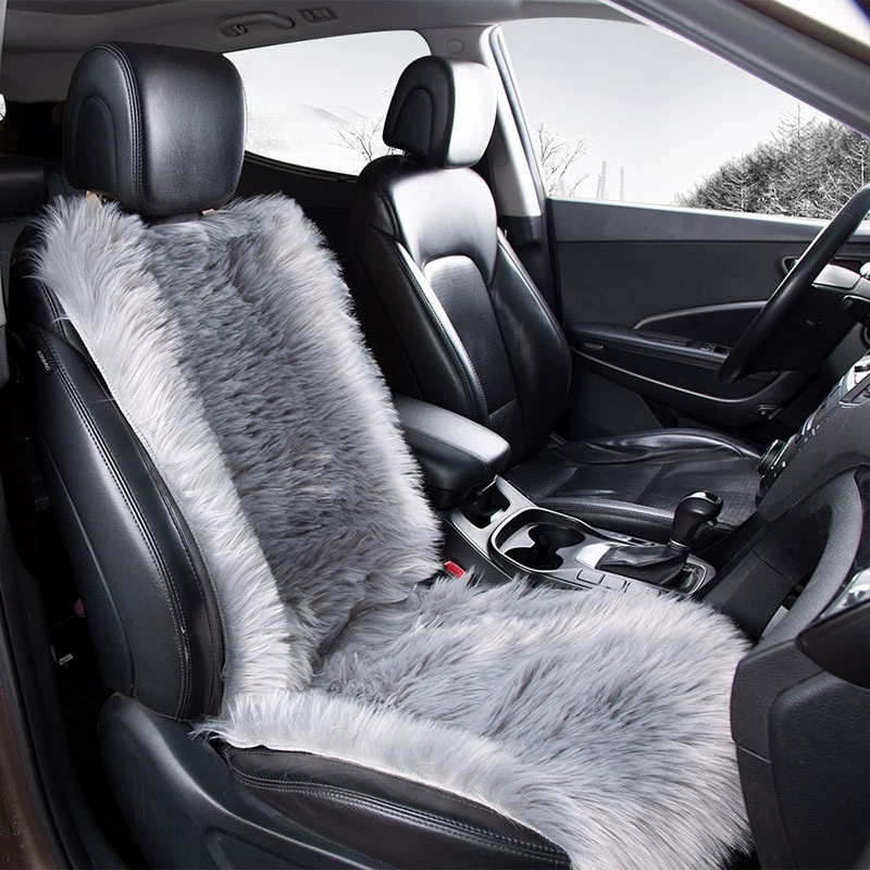 Зимняя теплая подушка для длинных волос General Motors с имитацией волос, плюшевая мужская талия со спинкой, чехол для подушки переднего сиденья автомобиля