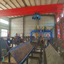 H型钢自动对中组立机 H型钢生产线设备 1500H型钢拼装组立机