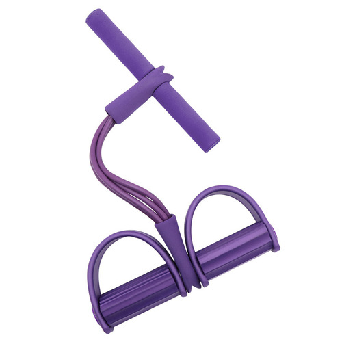 Foot Pedal Tensioner Sit-up Auxiliary Fitness Equipment Household Sports Gadgets Women Reduce Waist Slim Belly Elastic Rope