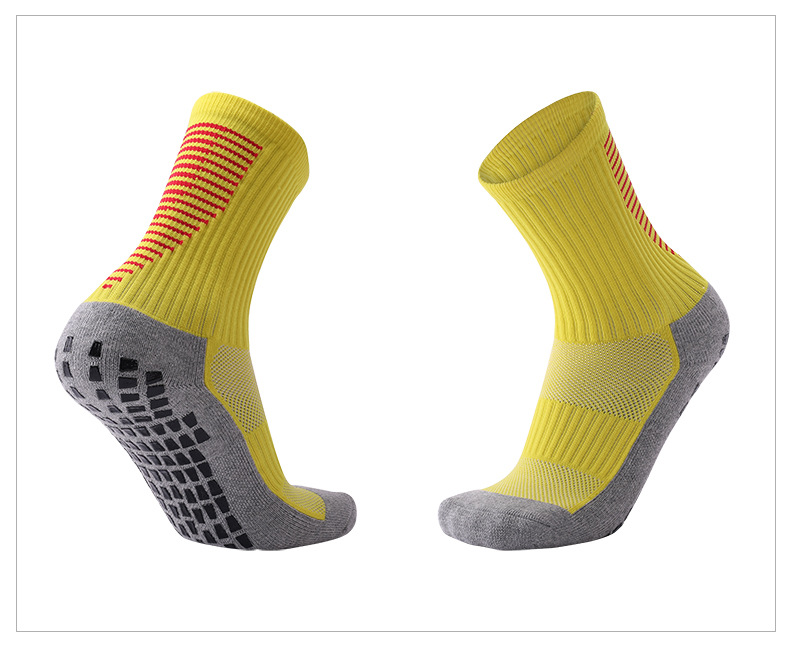 Asciugamano sportivo per adulti, traspirante, antiscivolo, resistente all'usura, assorbente per il sudore, spesso, a metà polpaccio, Mingjun Dot Glue_voghion.com