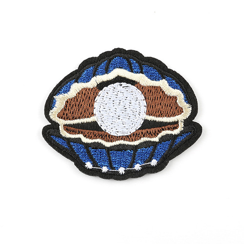 Cartoon animals, seafood, fish and shells, adhesive patches, children's clothing accessories, bags, accessories, hand ledgers, embroidered cloth patches