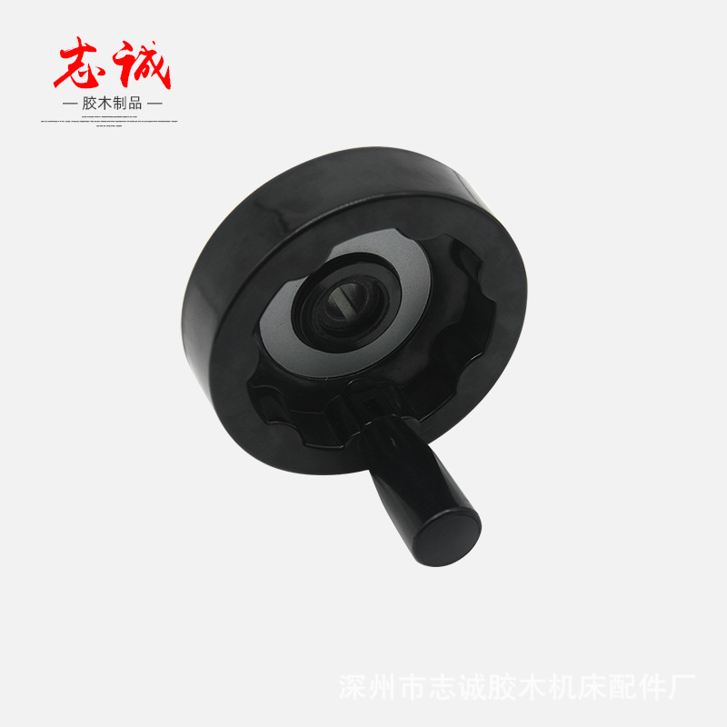 内波纹手轮 手柄可折圆形机床手摇轮