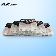 WenA Fishing Tackle: Ultra-Sharp Explosive Hooks with Ise-Ni Barbs, 4 Sets of 6 Pieces—Perfect for Angling and Wild-Caught Fishing