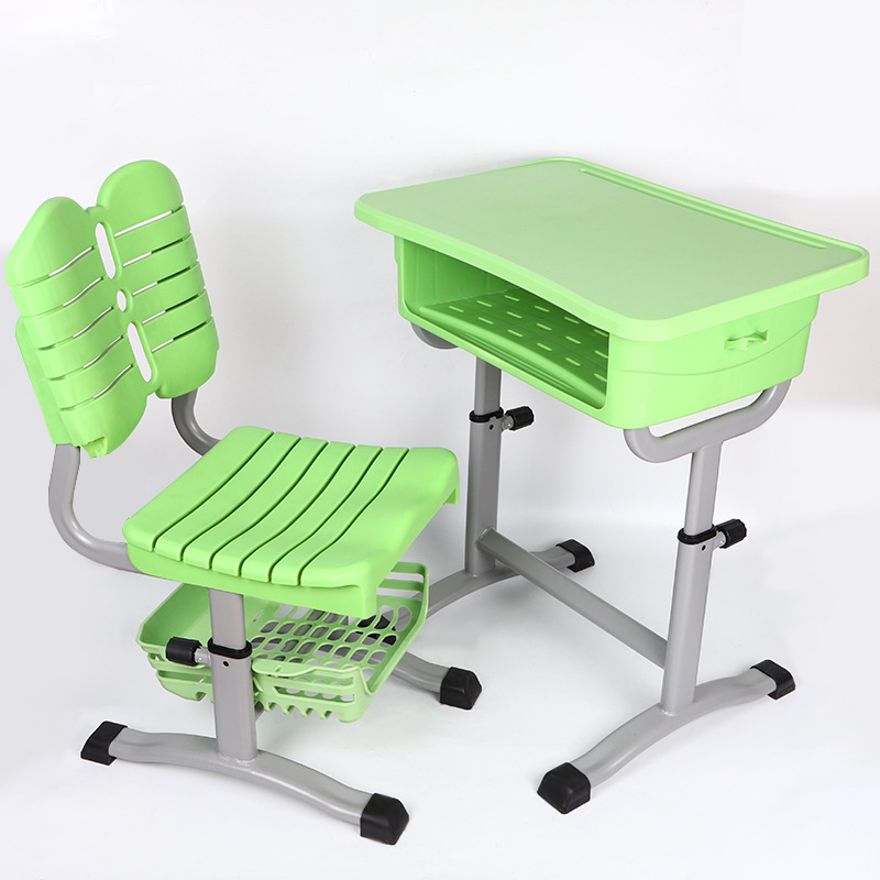 Custom ABS Plastic Knob Take the Table and Chair Primary School Training Class Table Chair Children's Learning Table Wholesale