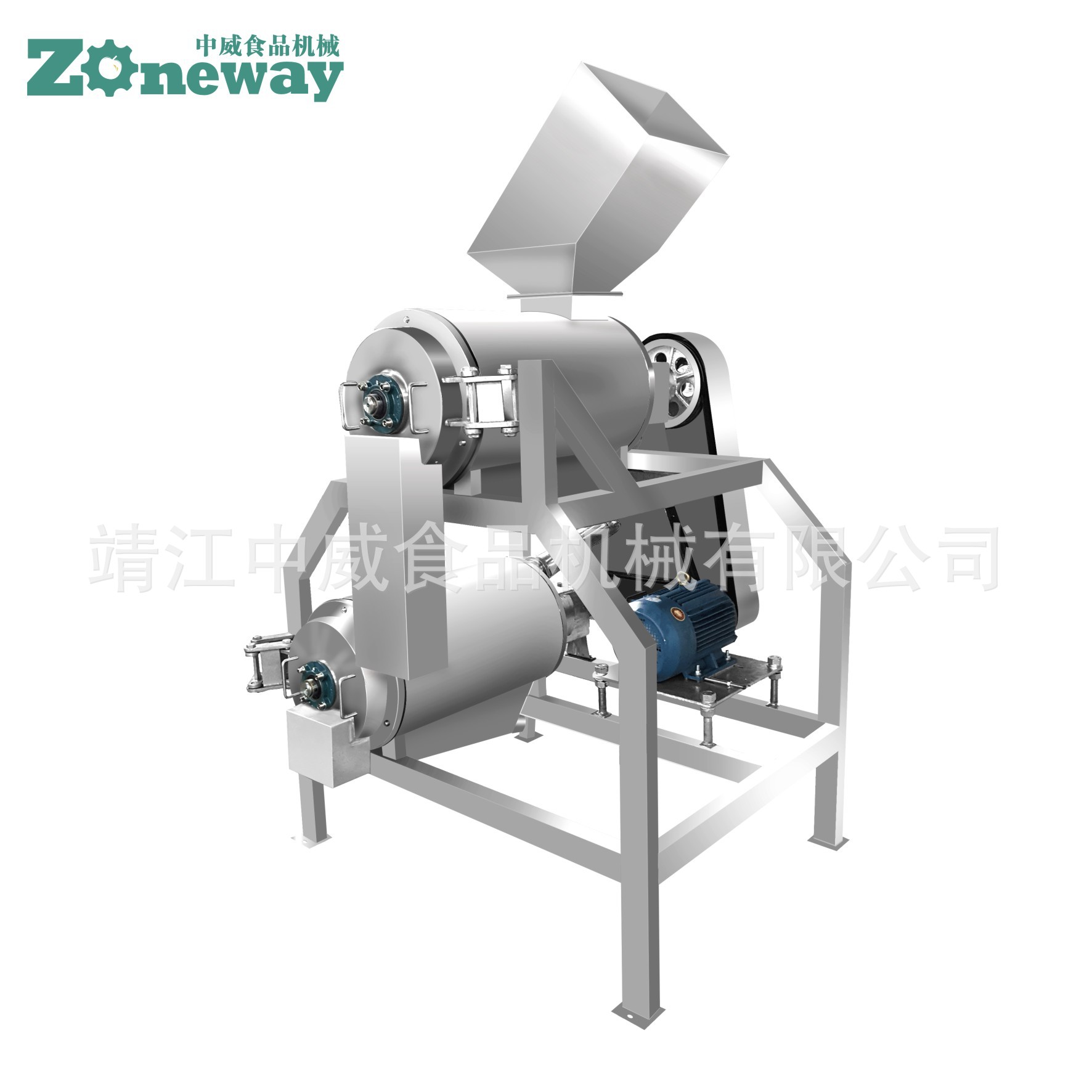 MDJ型去核双道打浆机  果蔬打浆机大型  不锈钢芒果打浆机