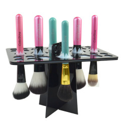 化妝刷晾曬架 六角孔晾刷架  亞克力 美妝工具