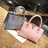 One-shoulder bag, fashionable polyurethane shoulder bag, travel bag, Korean style