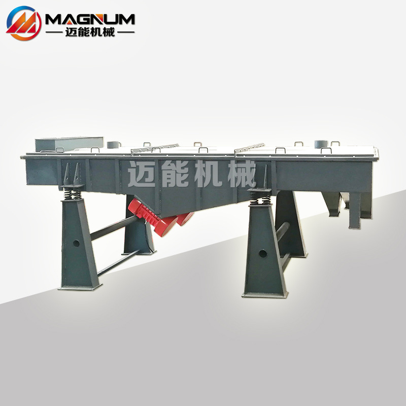 塑料颗粒振动筛专业定制 塑料除杂分级筛分设备 碳钢直线振动筛