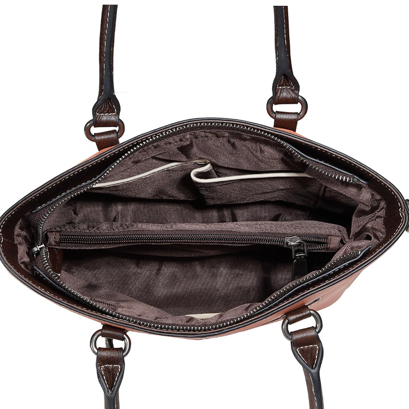Retro one-shoulder bag, leather handheld bag strap, genuine leather, simple and elegant design