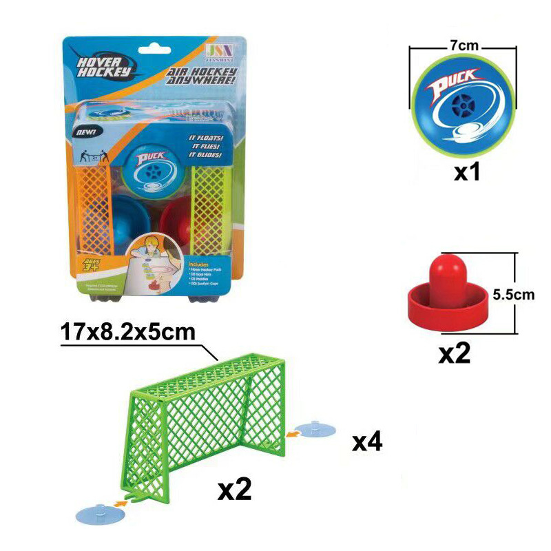 Niños 7cm eléctrico suspendido juego de mesa de hockey sobre hielo juguete interior juego de mesa interactivo entre padres e hijos
