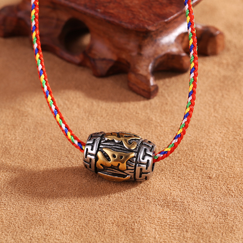 one bead bracelet stainless steel