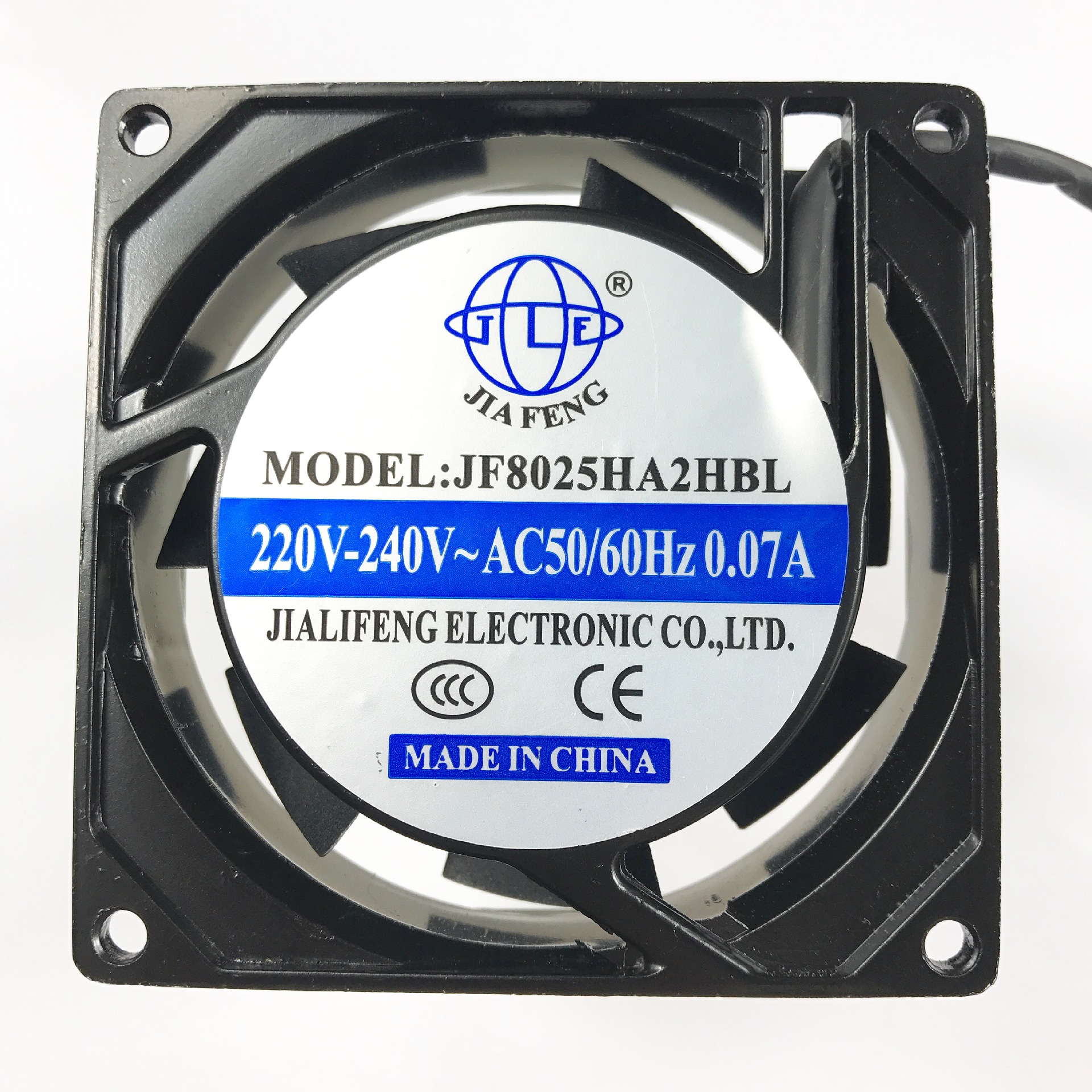 厂家直销 8025散热风扇 轴流交流风扇 双滚珠轴承 110V220V380V