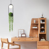 Scandinavian plant lamp, creative LED bar coffee ceiling lamp for living room