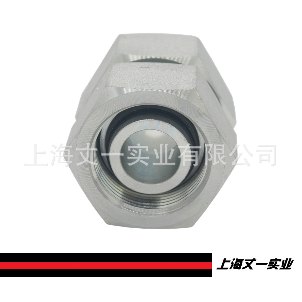 派克标准GZ活螺母组合过渡接头液压管接头H型公制螺纹24度锥密封