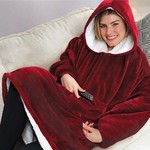 Huggle hoodie TV новые товары бездельник хеджирование телевидение одеяло на открытом воздухе холодный Одежда закрытый шерсть теплую одежду
