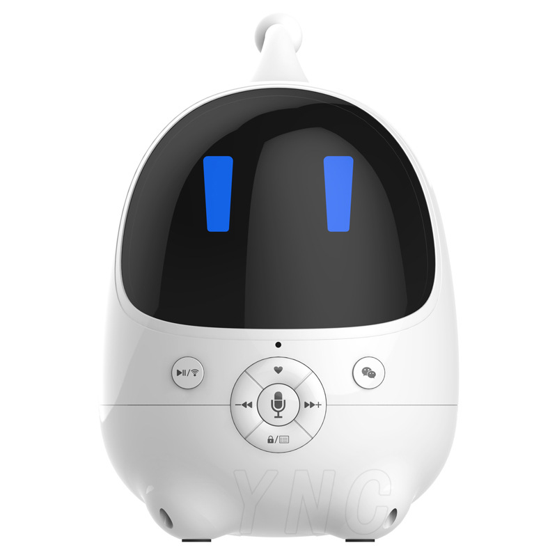 早教机器人宝宝玩具智能语音对讲带闹钟wifi版同步课程故事机|ms