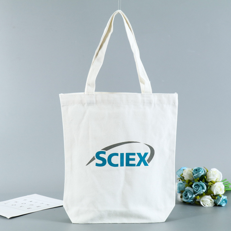 手提购物帆布环保袋 帆布袋棉布袋定做丝印热转印logo帆布包定制