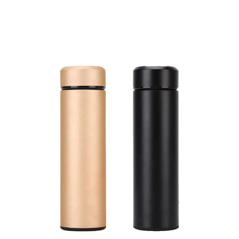 남성과 여성을 위한 500ml304 스테인리스 보온병 컵 새로운 편리한 대용량 비즈니스 컵 크리에이티브 워터 컵