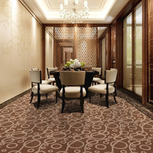 凯瑞地毯 客房 接待室 办公室用平割平圈提花簇绒卡特鲁普地毯