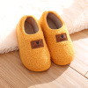 Children's demi-season slippers suitable for men and women, non-slip keep warm footwear for early age, 1-3 years, soft sole