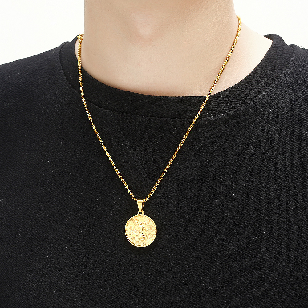 50 Peso Coin Pendant Necklace - Fashionable