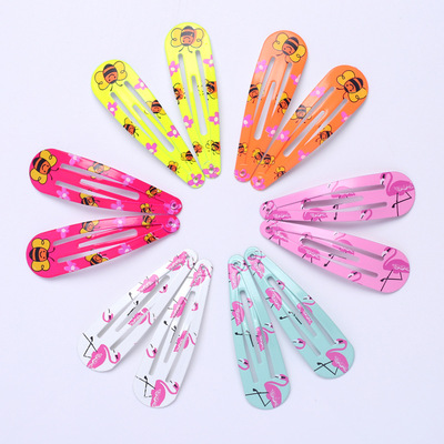 动物BB发夹刘海夹儿童发卡一字夹可爱碎发顶夹头饰小夹子合金头花|ms