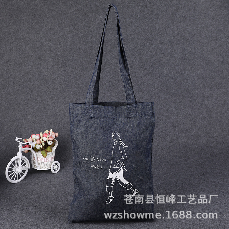 环保彩印手提帆布袋专业定做广告宣传包装袋定制学生棉布袋印logo