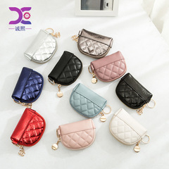 Women's Wallet Factory Direct Sale - New Zipper Handbag Ladies Minimalist Wallet Short Length Gingham Card Holder One Piece Dropshipping