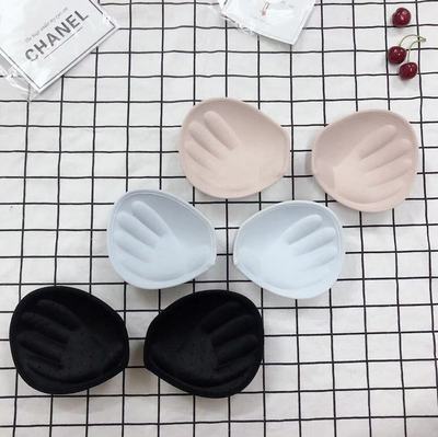 （高品质）婴儿绵分体掌形高弹锁边海绵胸垫插片健身瑜伽美背泳衣