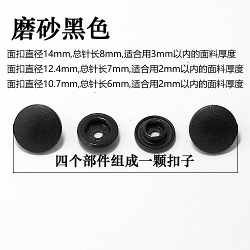 Matte, black
