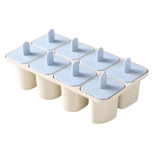 Wheat straw popsicle mold DIY letters homemade popsicle ice cream mold popsicle mold