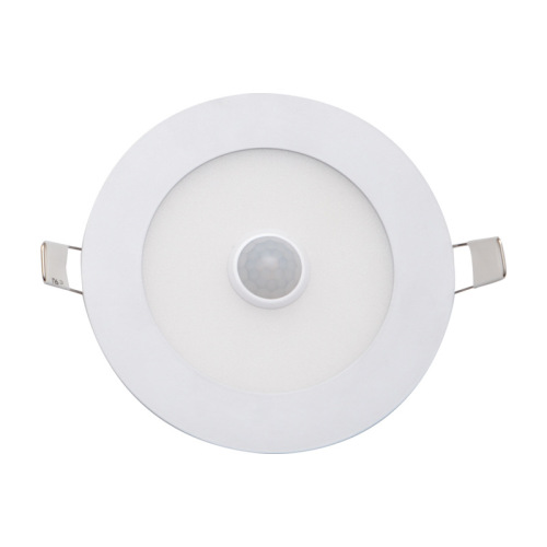 Human body sensing LED infrared dark ceiling panel light 300*300 ceiling passage downlight embedded corridor light