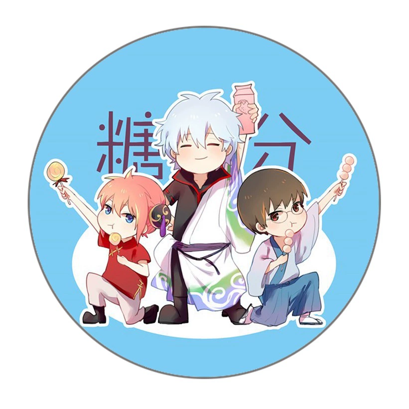 Аниме держатель для телефона, рамка Gintama, ленивый держатель, несколько вариантов, серебристый