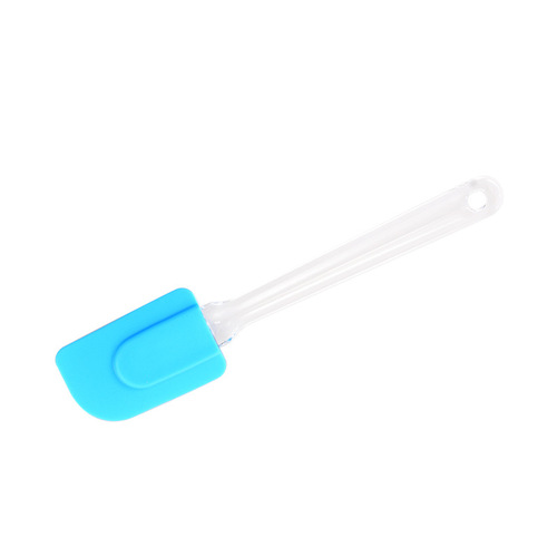 Transparent Silicone Sectioned Scraping Knife, Easy to Clean Cake Spatula, Factory Direct Scraping Knife, Cream Spatula