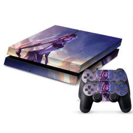 源头厂家PS4游戏机贴纸外星机器人时尚科幻PS4保护膜个性化图片