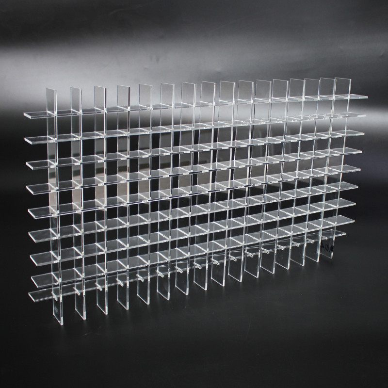 亚克力抽屉整理透明活动分隔板化妆品收纳盒隔板抽屉分隔板组合板