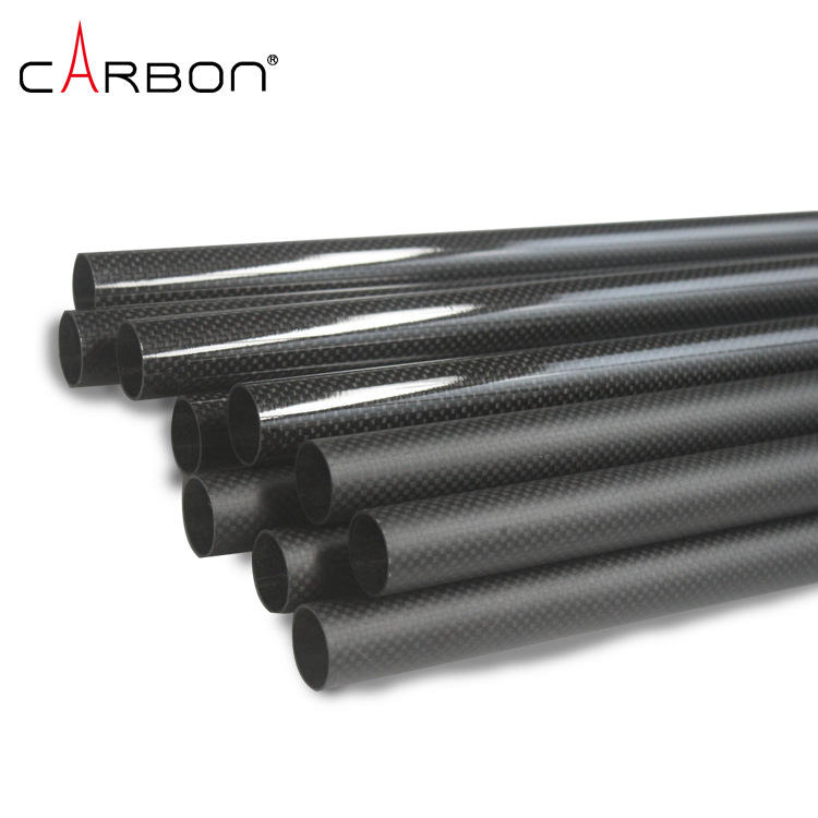 平纹哑光无人机碳纤维制品 纹路清晰 耐磨性强 伸缩杆  婴儿车管