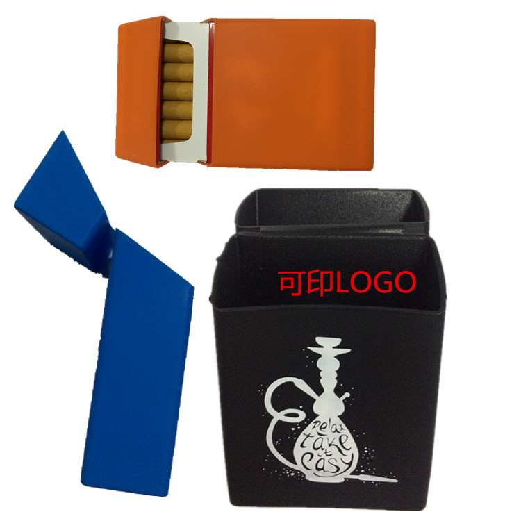 硅胶烟盒 防潮烟盒套 环保硅胶烟盒 厂家现模欢迎定做 多款颜色