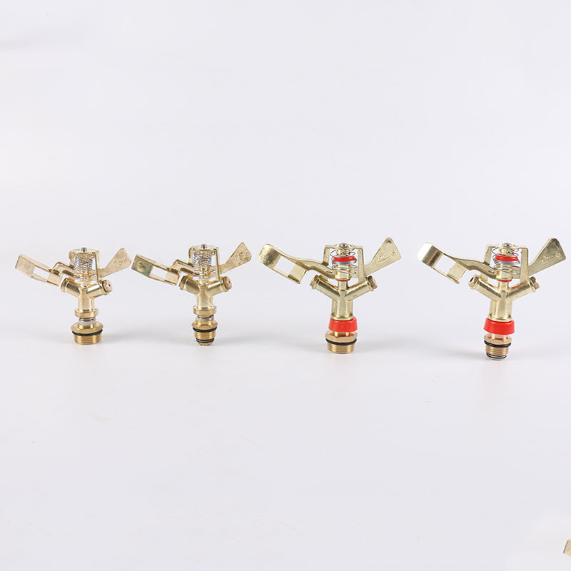 厂家供应 锌合金旋转草坪喷头 可控摇臂园林农田灌溉喷头 LZ6003