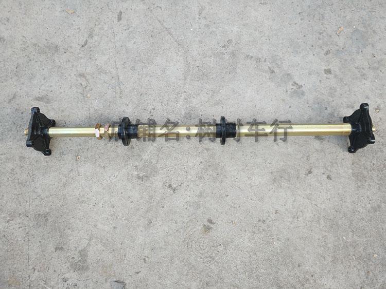 150CC continuously variable speed ATV accessories rear axle GY6 Daniel chain rear axle rear axle flange seat 810MM