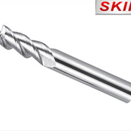 原装台湾SKIF高硬度涂层立铣刀E331005025/15钨钢铝用3刃铣刀