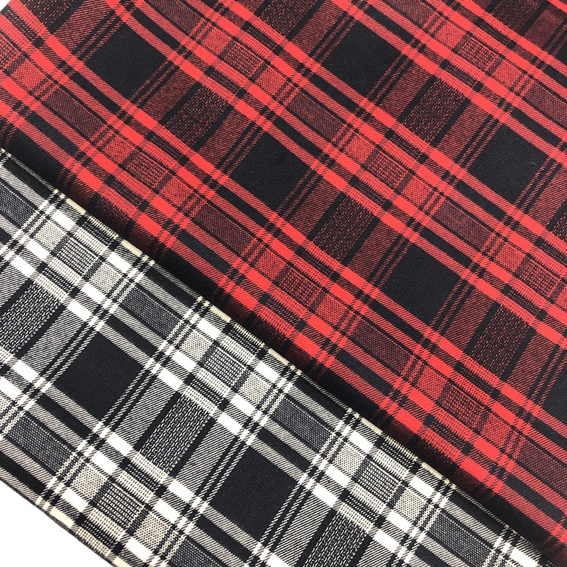 校服系列 JK制服裙 休闲西装 衬衫童装面料 磨毛灌蒸TR弹力色织布